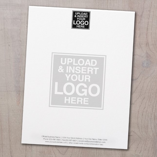 Grundlegende Geschäftsbriefe mit WATERMARK Briefkopf (Von Creator hochgeladen)