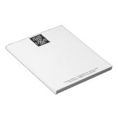 Grundlegende Geschäftsplanung für Logos Notizblock (angewinkelt)