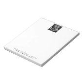 Grundlegende Geschäftsplanung für Logos Notizblock (Rotiert)