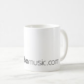 Grundlegende Indaba Musik-Tasse Kaffeetasse (VorderseiteRechts)
