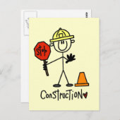 Grundlegende Konstruktionsbeschläge und -geschenke Postkarte (Vorne/Hinten)