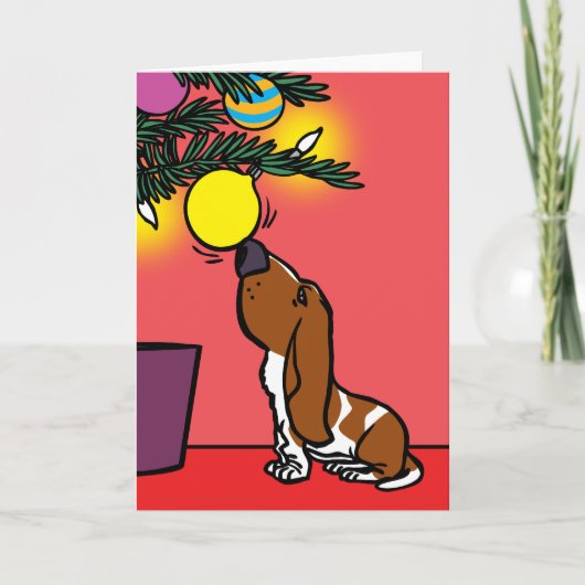 GRUNDLEGENDE KURIOSITÄT FEIERTAGSKARTE (Vorderseite)