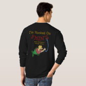 Grundlegende Lang-Hülse T T-Shirt (Schwarz voll)