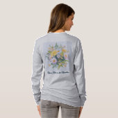 Grundlegende Langarm T-Shirt (Schwarz voll)