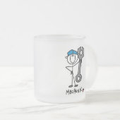 Grundlegende Mechaniker-T - Shirts und Geschenke Mattglastasse (VorderseiteRechts)