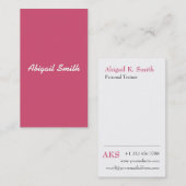 Grundlegende moderner visitenkarte (Vorne/Hinten)