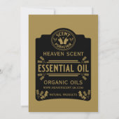 Grundlegende Ölabstände Ankündigung (Rückseite)