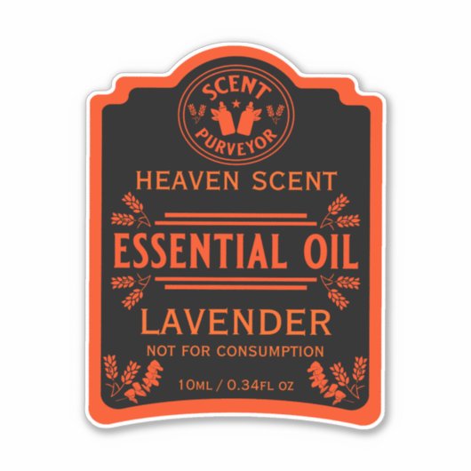 Grundlegende Ölabstände Aufkleber (Vorderseite)