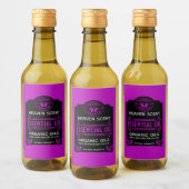 Grundlegende Ölabstände Weinetikett (Flaschen)