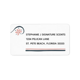 Grundlegende Öle Personalisierte Rücksendeadresse Adressaufkleber