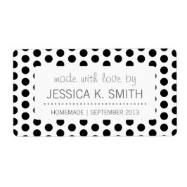 Grundlegende Polka Dots Modernes Muster