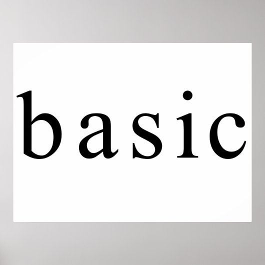 Grundlegende Poster (Vorne)