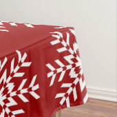 Grundlegende rote und weiße tischdecke (Beispiel)