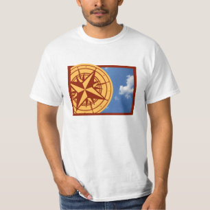 Grundlegende schablonierte T T-Shirt