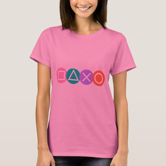 Grundlegende Spielsymbole T-Shirt (Vorderseite)