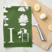 Grundlegende Stile von Bonsai Tree Geschirrtuch (Viertel Falte)