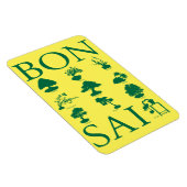 Grundlegende Stile von Bonsai Tree Magnet (Rechte Seite)