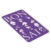 Grundlegende Stile von Bonsai Tree Magnet (Rechte Seite)