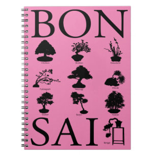 Grundlegende Stile von Bonsai Tree Notizblock