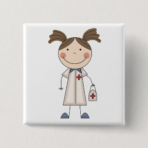 Grundlegende T-Shirts und Geschenke der Frau-EMT Button