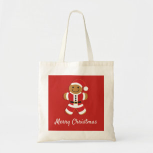 Grundlegende Tasche des Sankt-Lebkuchen-Mann- 