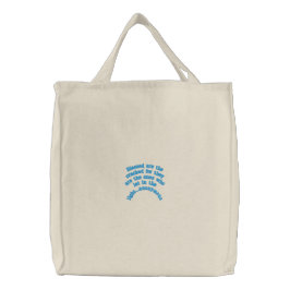 Grundlegende Tasche "Stickbeutel"