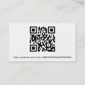 Grundlegende Visitenkarte (Vorderseite)