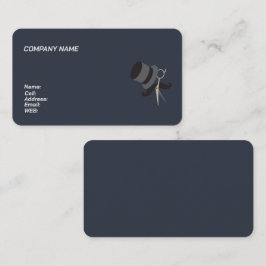 GRUNDLEGENDE VORLAGE FÜR DIE GESCHÄFTSKARTE VISITENKARTE