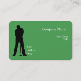 Grundlegende weiße Vorlage Business Card mit blaue Visitenkarte