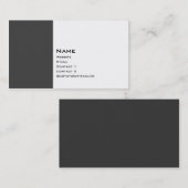 Grundlegende zwei Farbe 2 Visitenkarte (Vorne/Hinten)