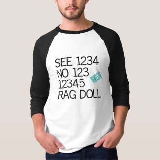 Grundlegender 3/4 HülseRaglan T-Shirt