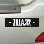 Grundlegender Autoaufkleber Zilla.32 (Auf Auto)
