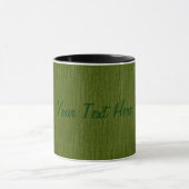 Grundlegender Avocado, Ihr Text hier Tasse (Zentrum)