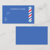 GRUNDLEGENDER BUSINESS CARD-Friseur Visitenkarte (Vorne/Hinten)