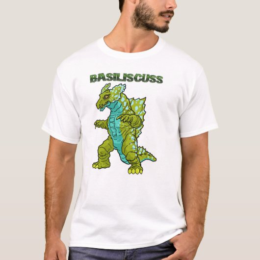 Grundlegender das Basiliscuss der Männer T - Shirt (Vorderseite)