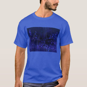 Grundlegender das königliche Blau-T - Shirt der