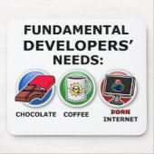 Grundlegender Entwicklerbedarf Mousepad (Vorne)