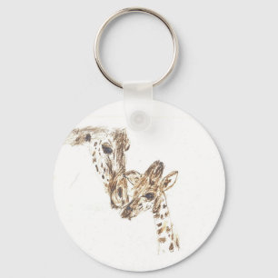 Grundlegender Knopf-Schlüsselanhänger Schlüsselanhänger