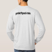 Grundlegender langer die Hülsen-T - Shirt der (Rückseite)