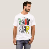 Grundlegender männlicher T - Shirt (Vorne ganz)