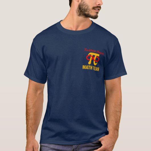 Grundlegender Mathe-Team-T - Shirt (nur Front) (Vorderseite)