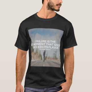 Grundlegender motivierend das Zitat-T - Shirt der