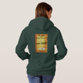 Grundlegender PulloverHoodie: Mathe-SmartCavewoman Hoodie (Schwarz voll)