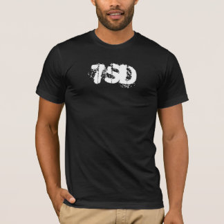 Grundlegender T - Shirt des Schwarz-7SD