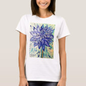 Grundlegender T - Shirt für Frauen Selten Blue Dal (Vorderseite)