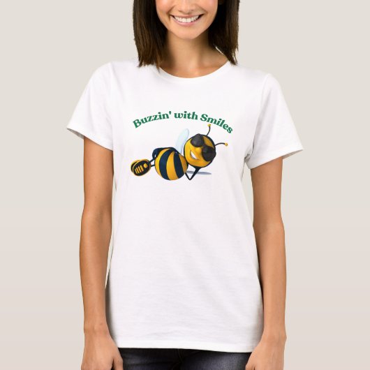 Grundlegender T - Shirt im Buzzinstil (Vorderseite)