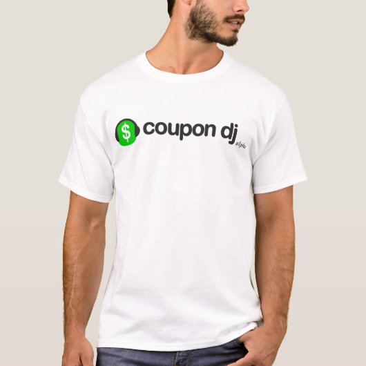 grundlegender T - Shirt Kupon-DJ (Vorderseite)