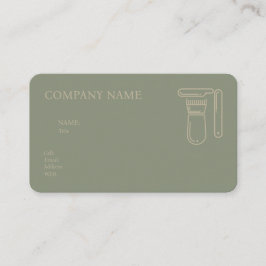 GRUNDLEGENDER TEMPLATE-BUSINESS-KARTE-BARBER-SHOP VISITENKARTE