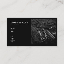 GRUNDLEGENDER TEMPLATE-BUSINESS-KARTE-BARBER-SHOP VISITENKARTE