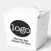 Grundlegender Text für Office-Firmenlogos CAN EDIT Geschenkschachtel (Rückseite)